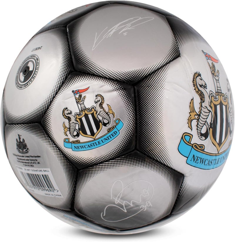Hypro Officially Licensed Classic Signature Football | Metallic, Size 5, Training, Match, Merchandise, Collectible for Kids and Adults - Image 3